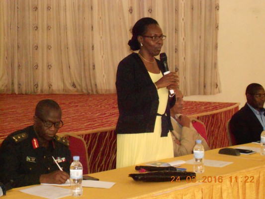 Umulisa Henriette, Umunyamabanga Mukuru wa RDRC, yiyemeje ubwitange mu nshingano nshya yahawe