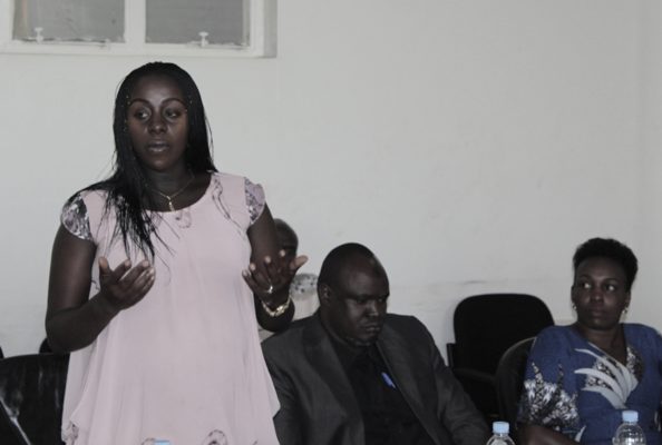 Madamu Muhongerwa Alice, Umubitsi. (Ifoto/kigalishowz)