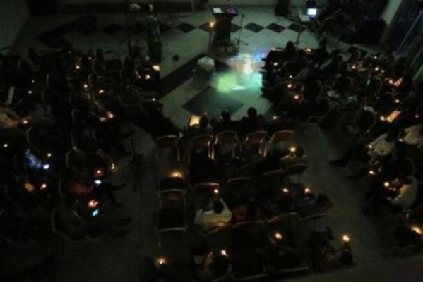 The Rwandan Community gathered at the Chancery of the Embassy for a night vigil. (Photo/Courtesy)