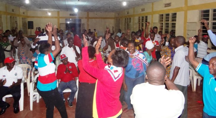 Umudiho wari wose ku bitabiriye Inteko Rusange y'Umuryango mu mudugudu wa Gasasa (Photo/Panorama)