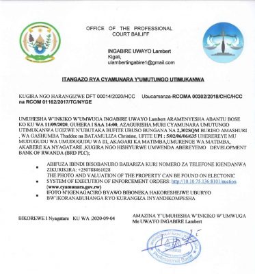 ITANGAZO RYA CYAMUNARA 14H00_1