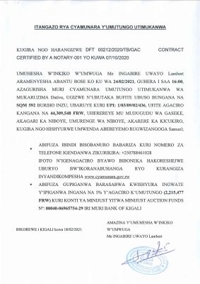 Itangazo-1
