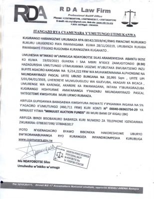 ITANGAZO-RYA-CYAMUNARA-NKUNDANYIRAZO-Pascal