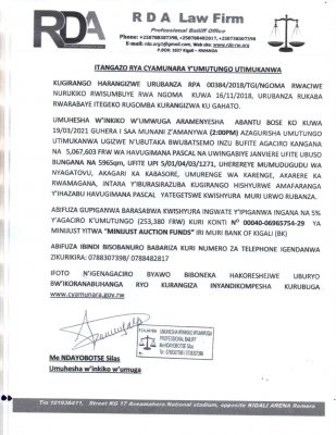 ITANGAZO-Rya-Cyamunara-HAVUGIMANA-Pascal