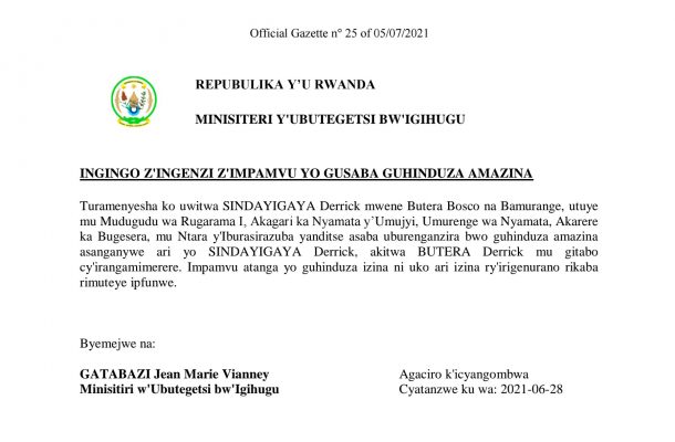 Inyandiko-yIzina