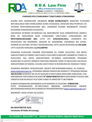 Itangazo-R2-Matswe1