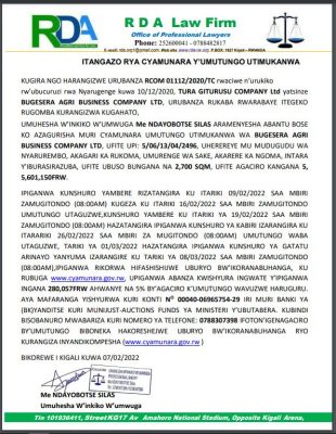 Itangazo-Bugesera2