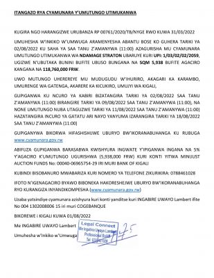 ITANGAZO-RYA-CYAMUNARA-NDAMAGE-2-1