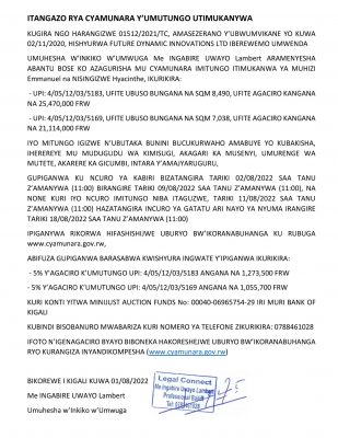 ITANGAZO-RYA-CYAMUNARA-Radio-Muhizi