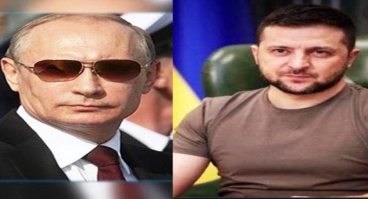 Putin and Zelensky