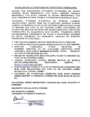 Itangazo2