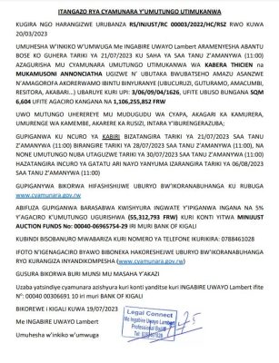 Itangazo4