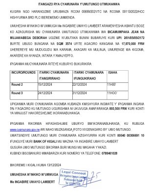 ITANGAZO RYA CYAMUNARA 2-page-001