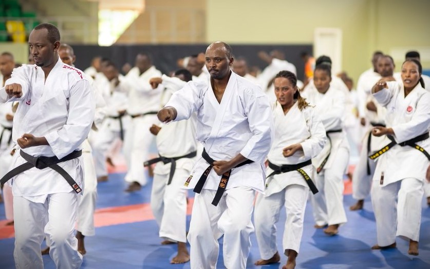 MINISTER IN KARATE SPORTS