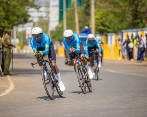 Rwanda wins Bronze medal in mixed Team Time Trial at African Cycling Championships